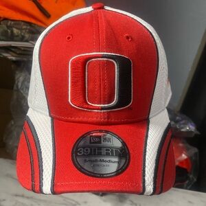 Ohio buckeyes fitted cap size small-medium